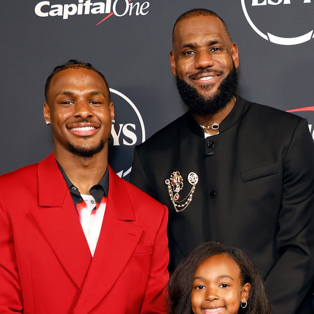 LeBron James Supports Son Bronny at Basketball Game After Health Scare LeBron James Supports Son Bronny at Basketball Game After Health Scare